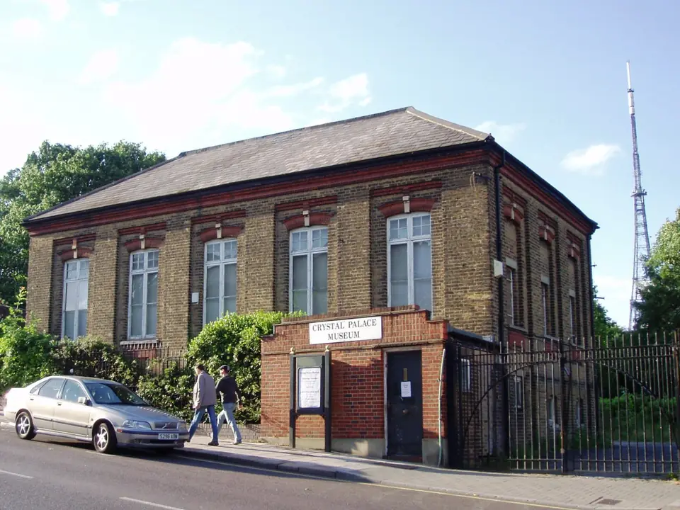 Exterior of Crystal Palace Museum on Anerley Hill
